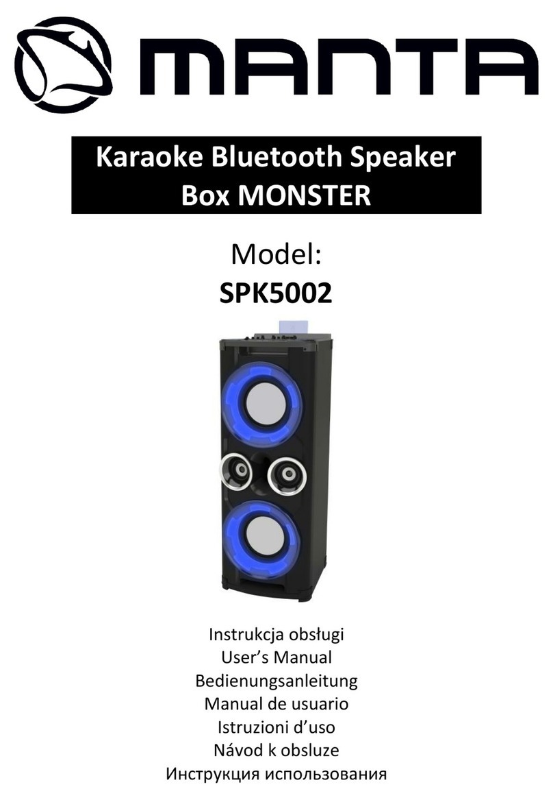 Manta SPK5002 User manual