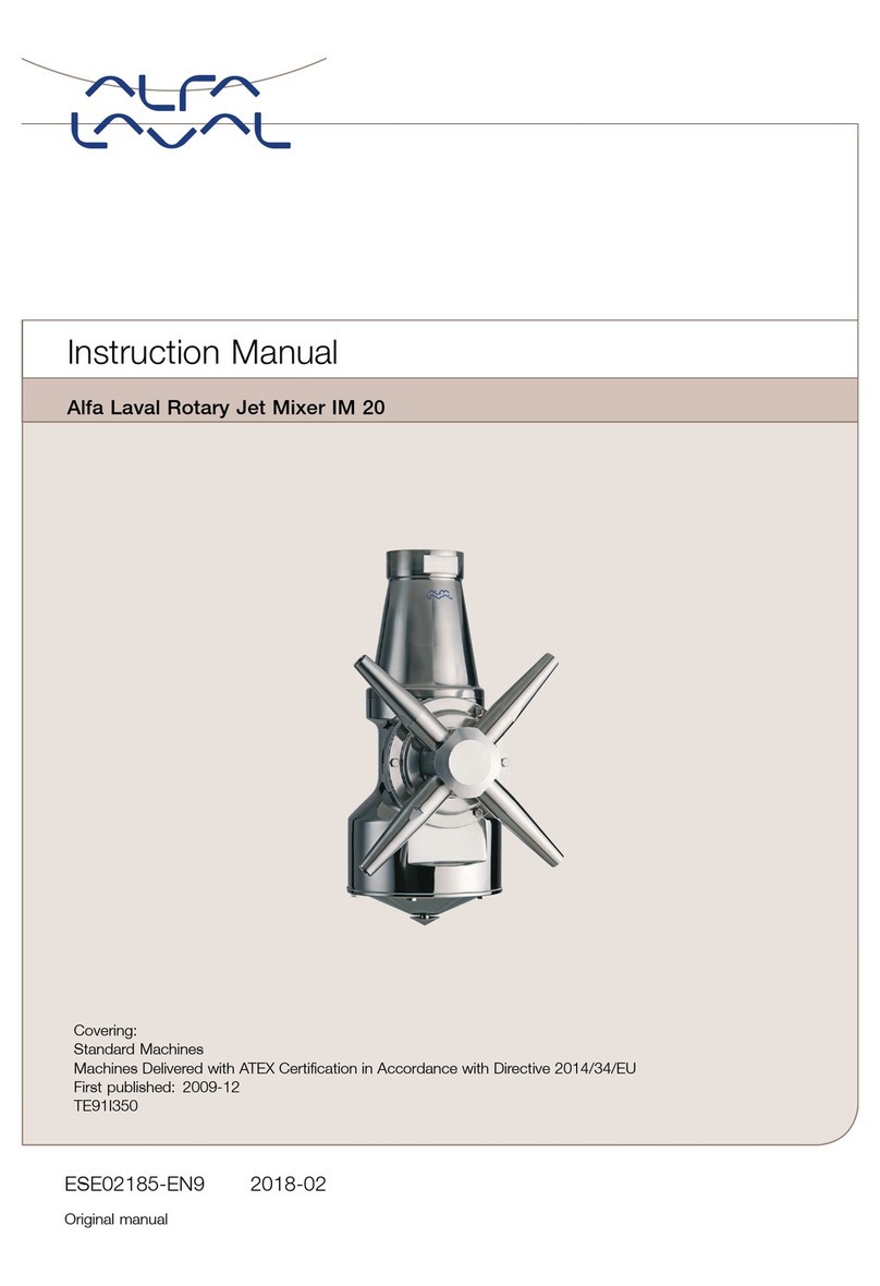 Alfalaval IM 20 User manual