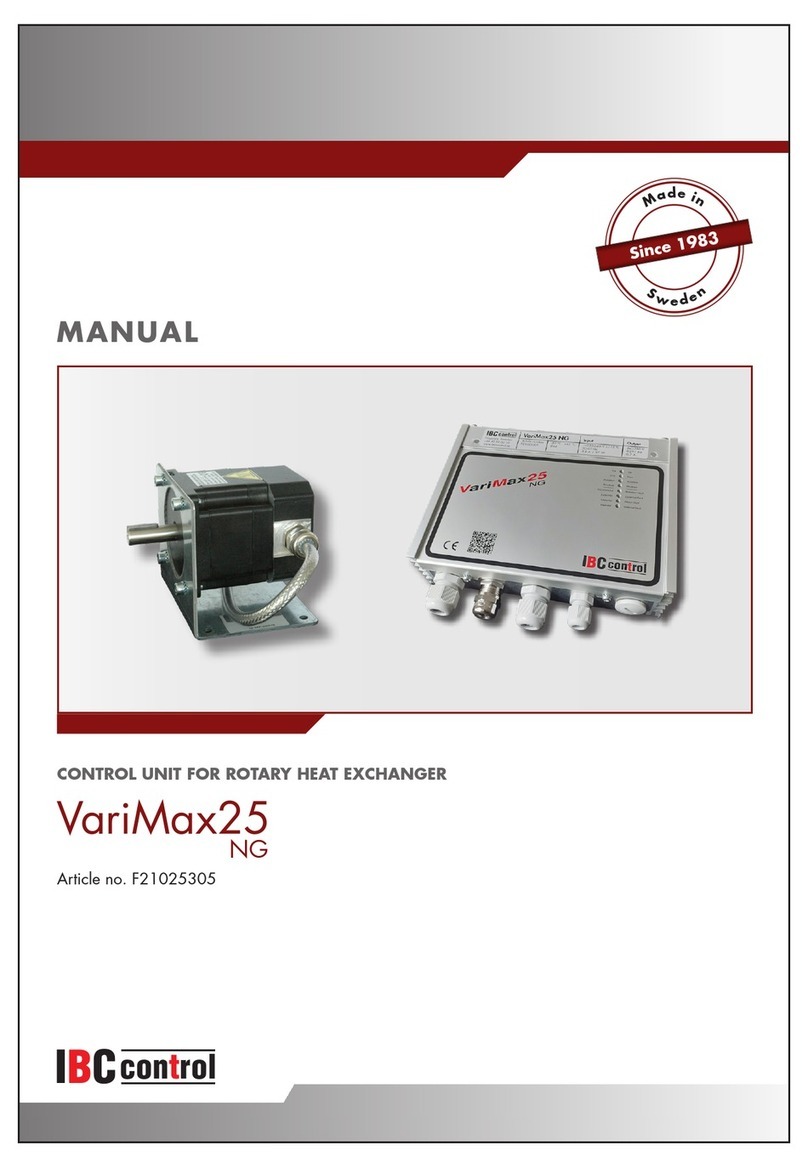 IBC control F21025305 User manual IBC control F21025305 User manual