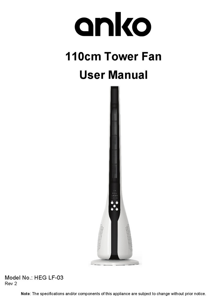 anko HEG LF-03 User manual