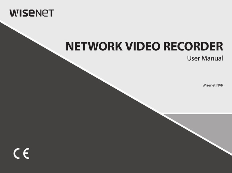 Hanwha Techwin WISENET XRN-1610 user manual