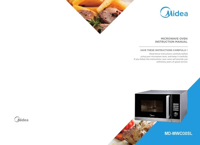 Midea MD-MWO30SL User manual