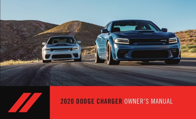 Dodge CHARGER 2020 owner's manual