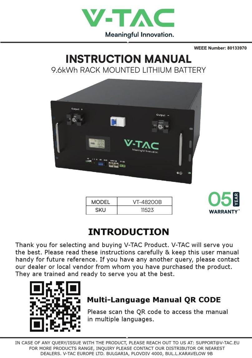 V-TAC VT-48200B User manual