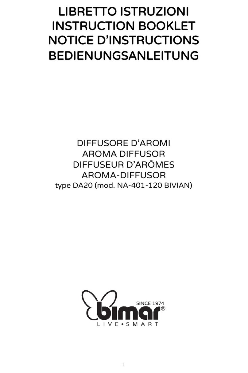Bimar DA20 Instruction booklet
