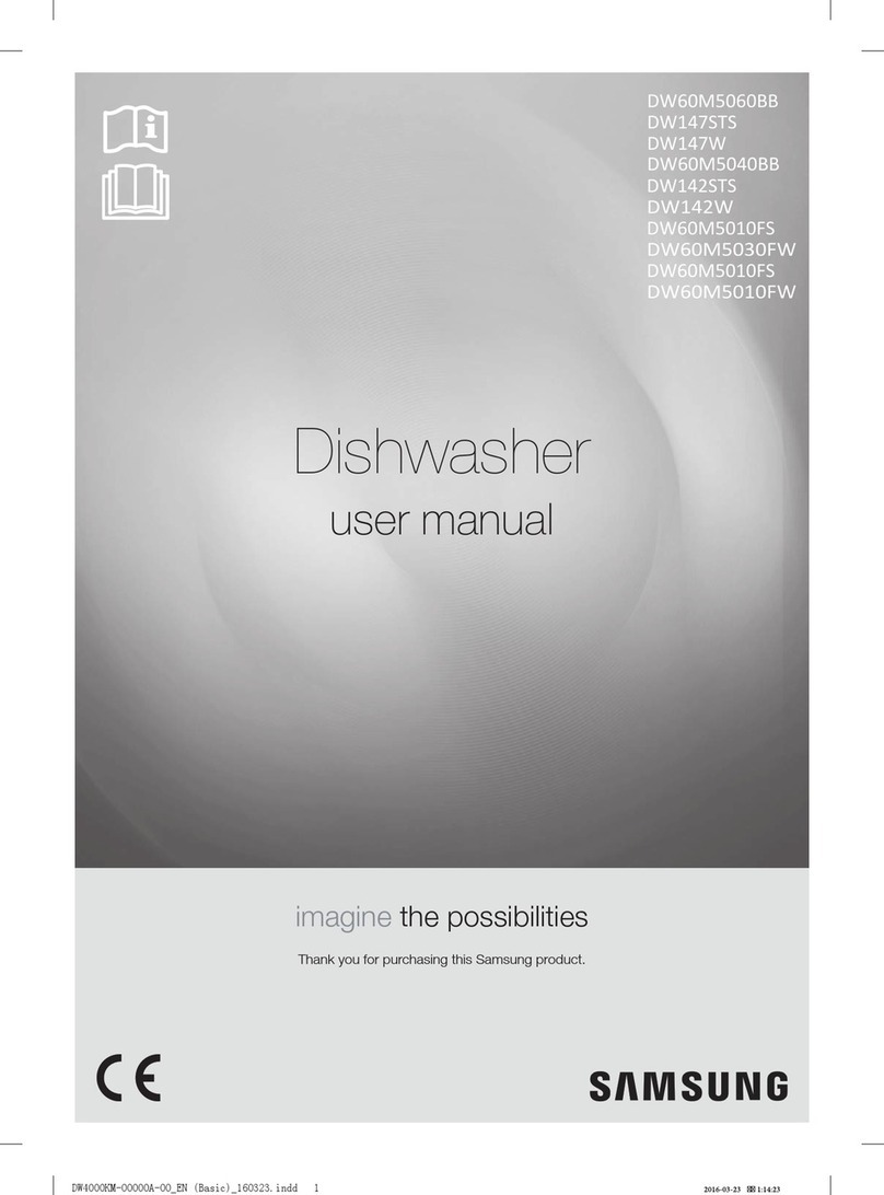 Samsung DW147STS User manual