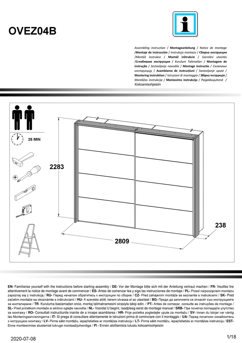 Forte OVEZ04B Assembling Instruction