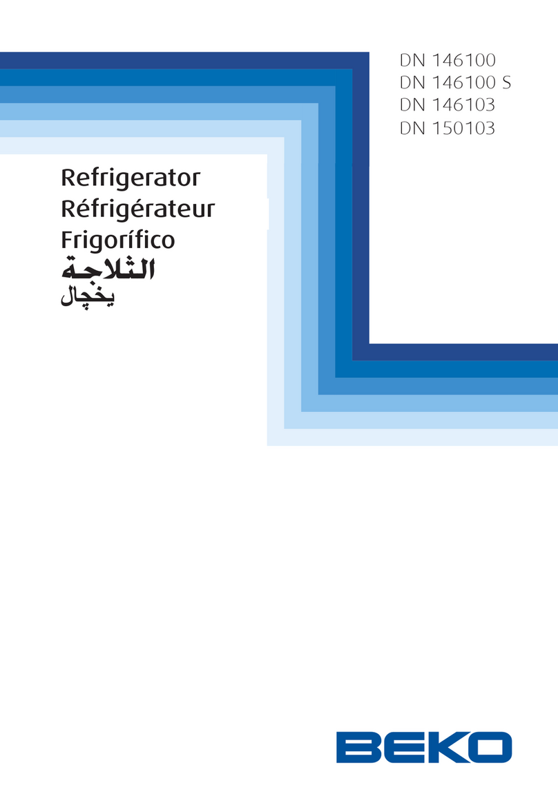 Beko DN 146100 S manual