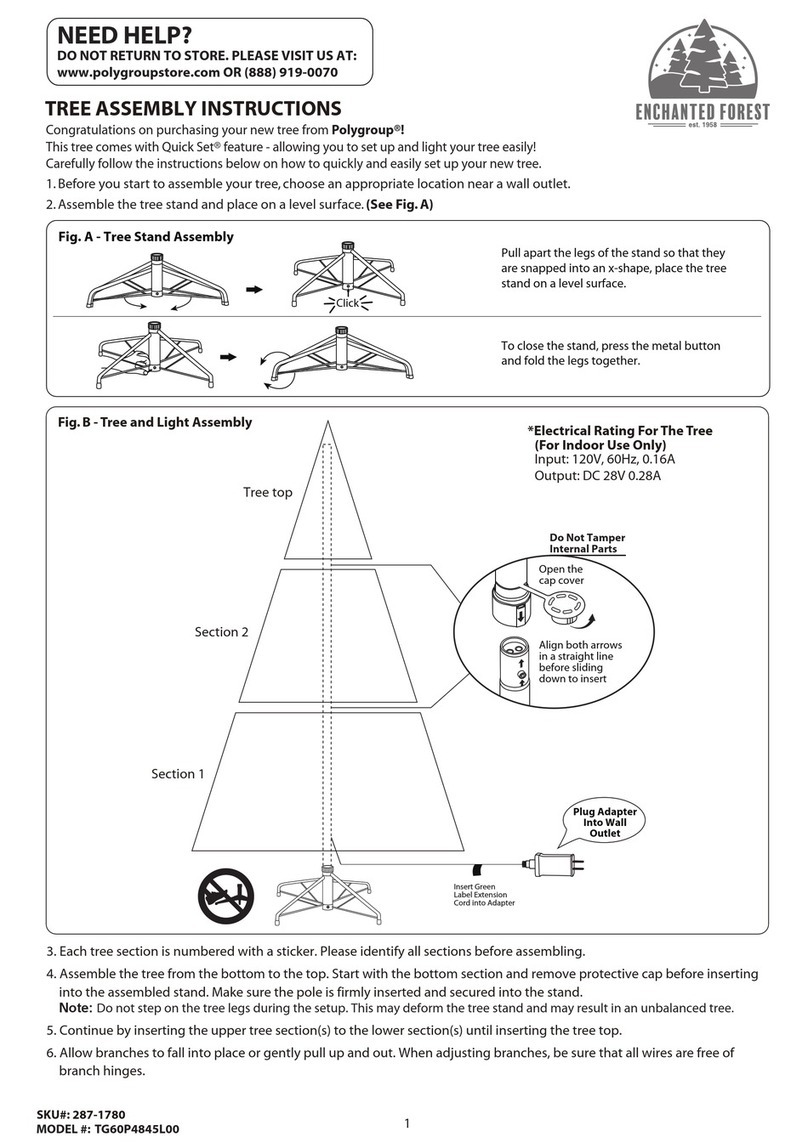 ENCHANTED FOREST TG60P4845L00 User manual