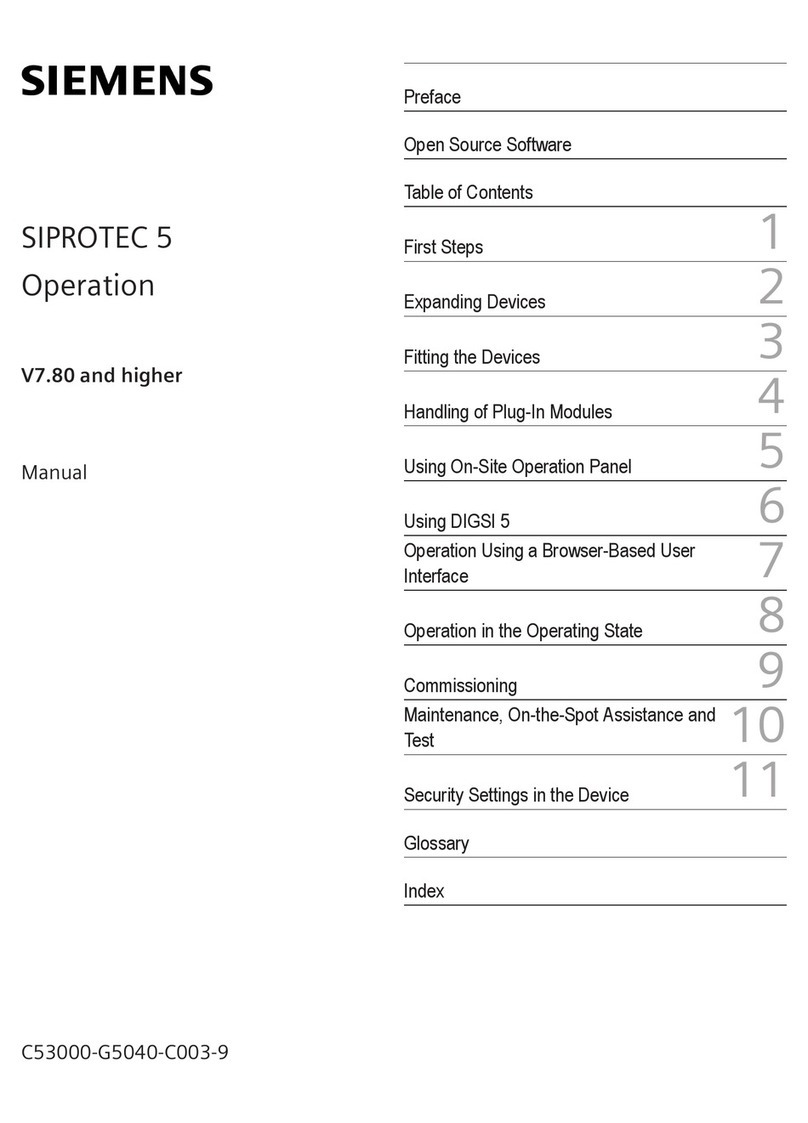 Siemens SIPROTEC 5 V7.80 Instruction Manual