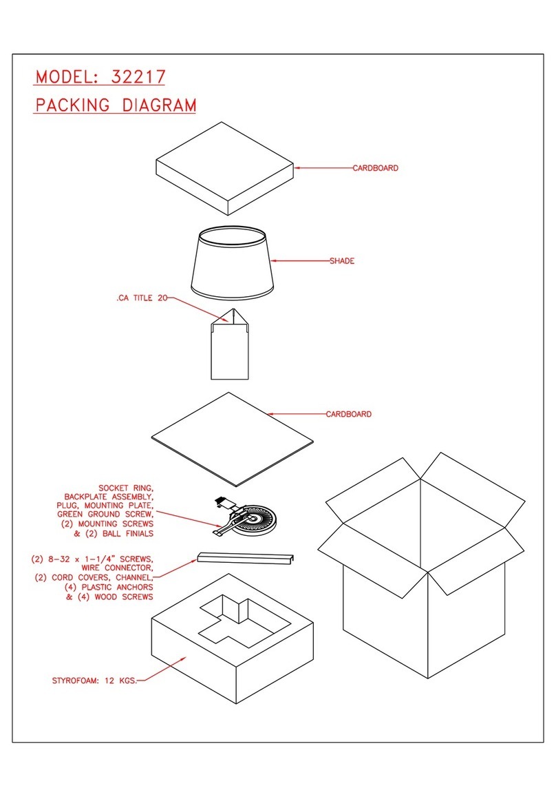 Kenroy Home RIVERSIDE User manual