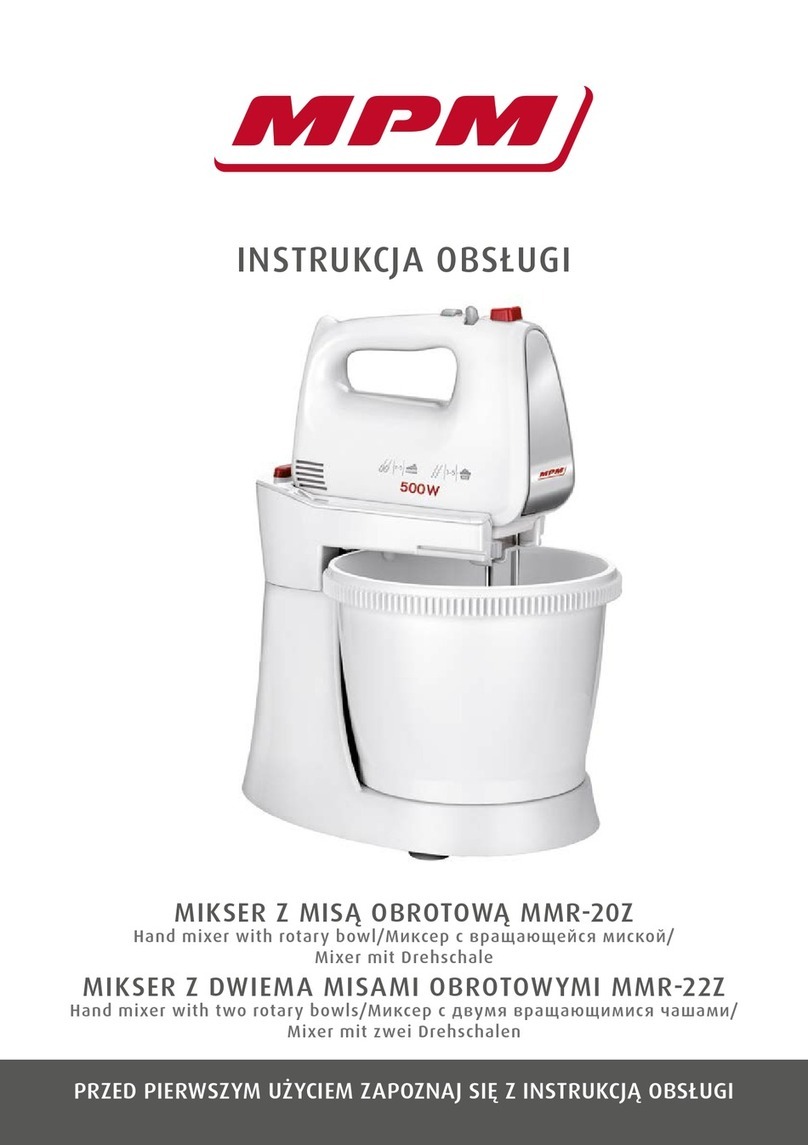 MPM MMR-20Z User manual