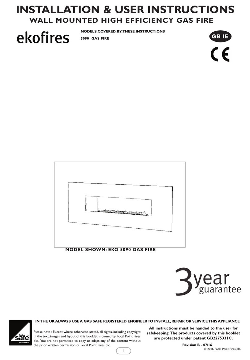 Focal Point EKOFIRES EKO 5090 Assembly Instructions