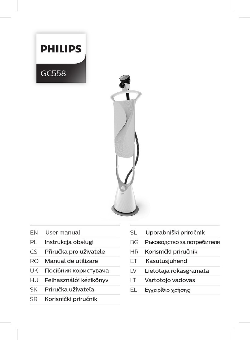 Philips ComfortTouch Plus GC558/36 user manual