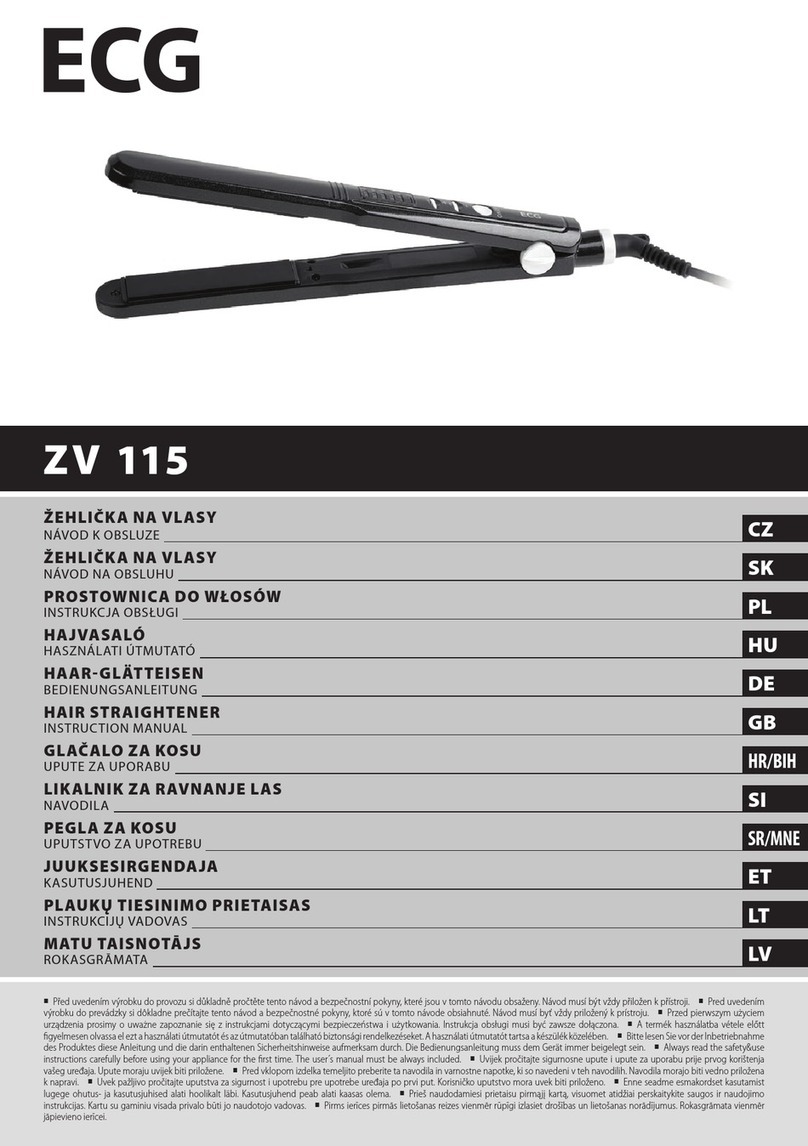 ECG ZV 115 User manual