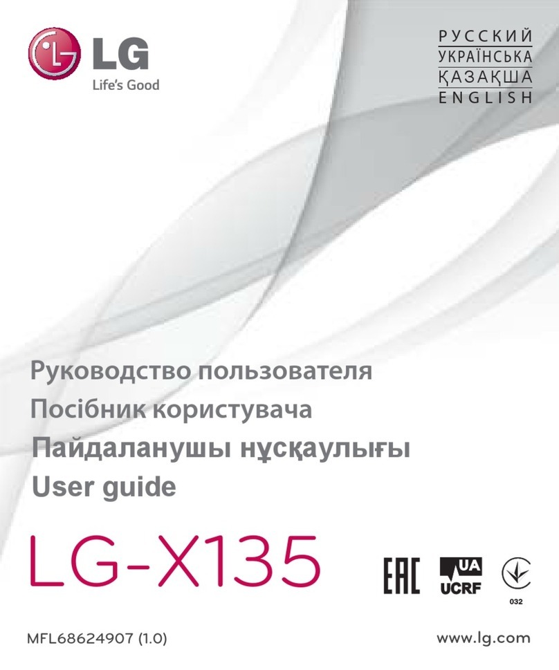 LG LG-X135 User manual