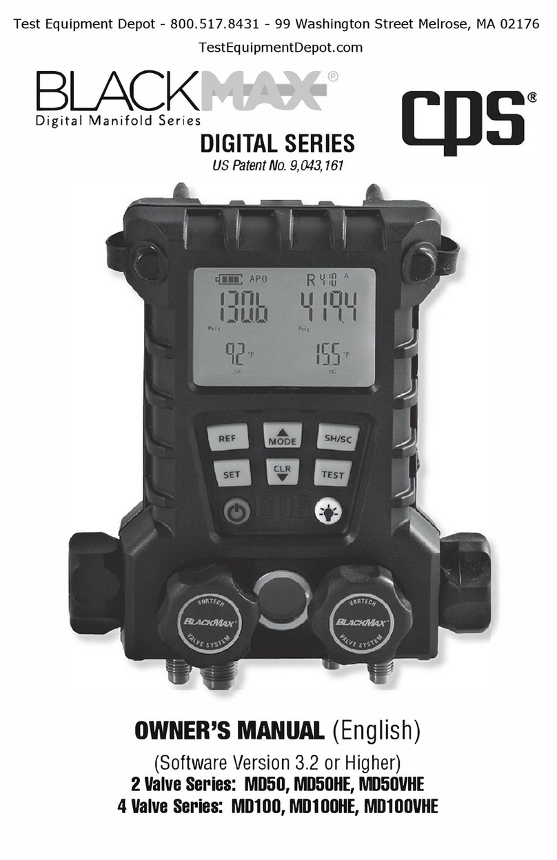 CPS BlackMax 2 Valve Series owner's manual