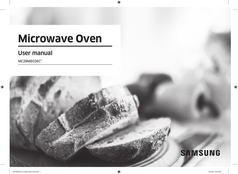 Samsung MC28M6036C Series User manual