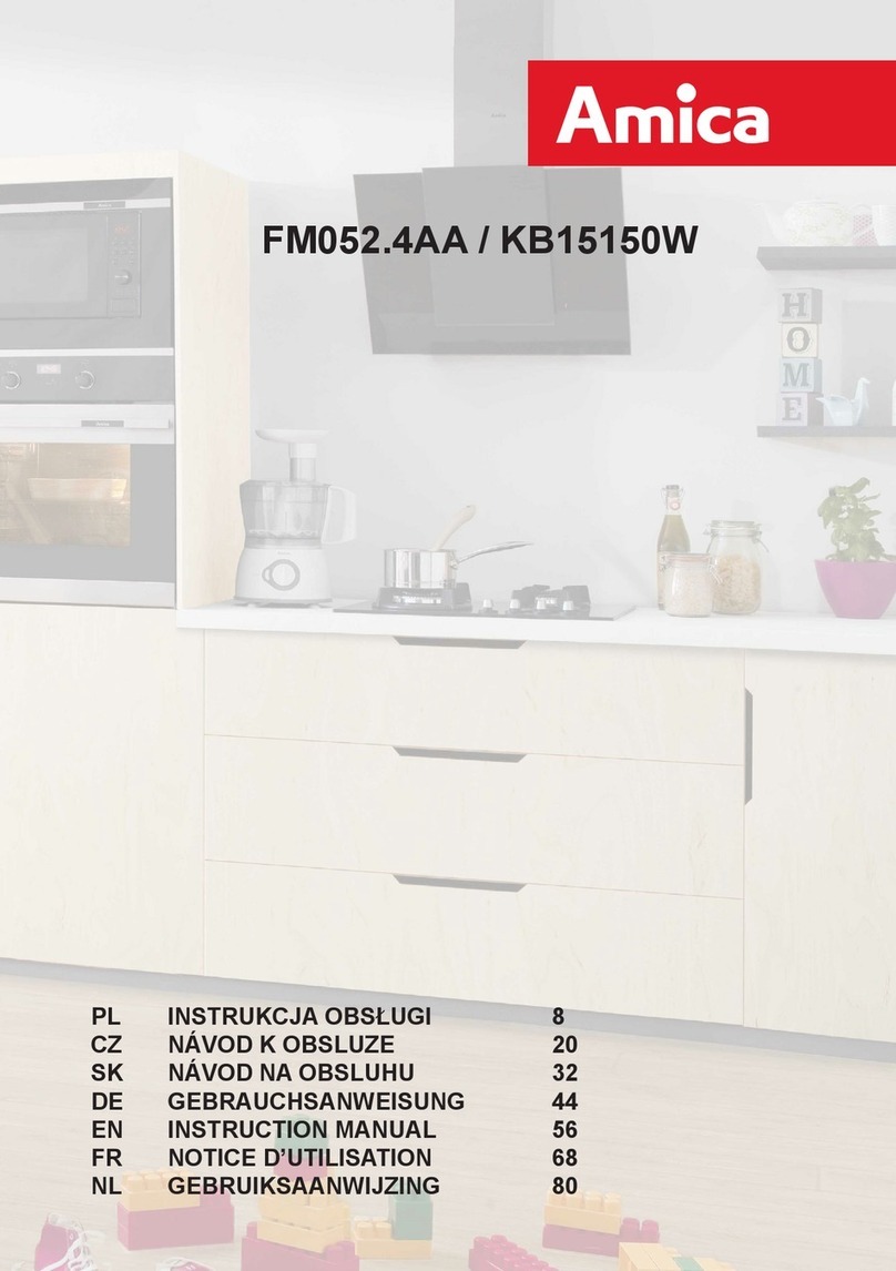 Amica KB15150W User manual