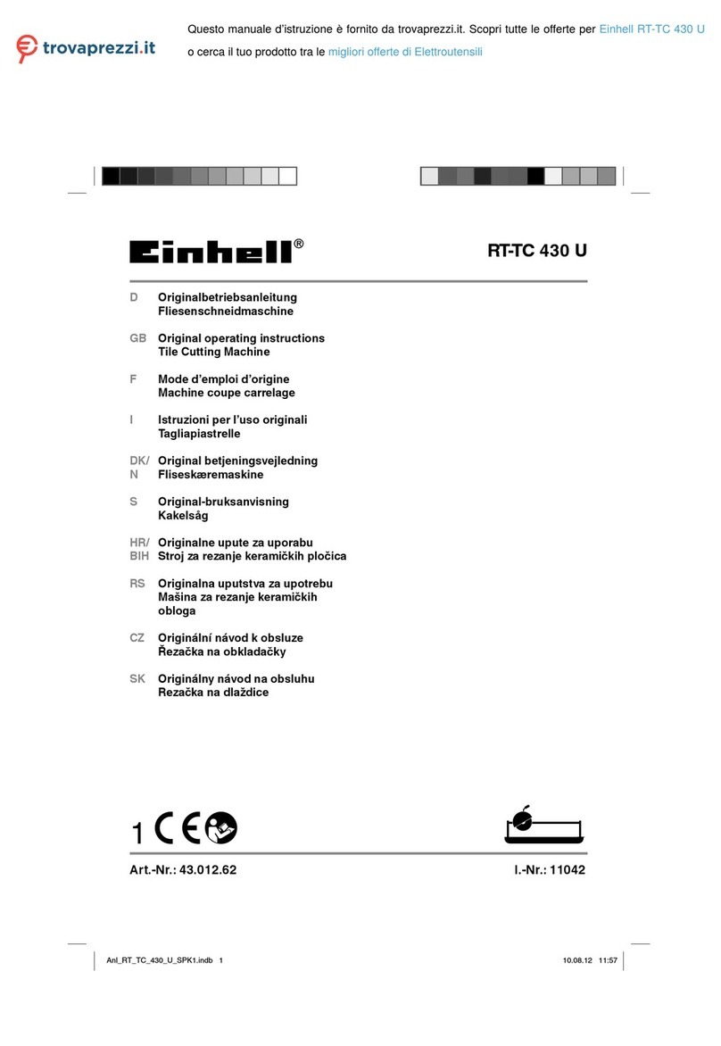 EINHELL 43.012.62 Original operating instructions EINHELL 43.012.62 Original operating instructions