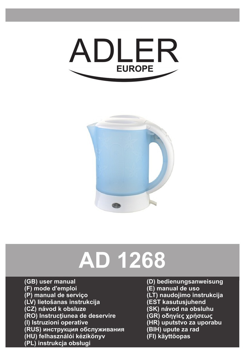 Adler Europe AD 1268 user manual