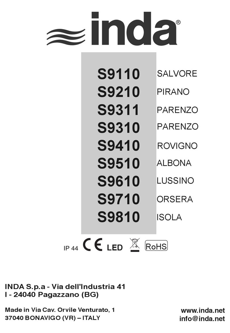 INDA S9110 manual