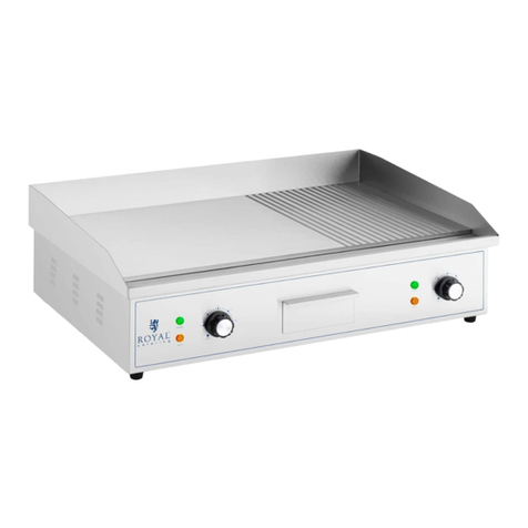 Royal Catering RCPG 42 user manual