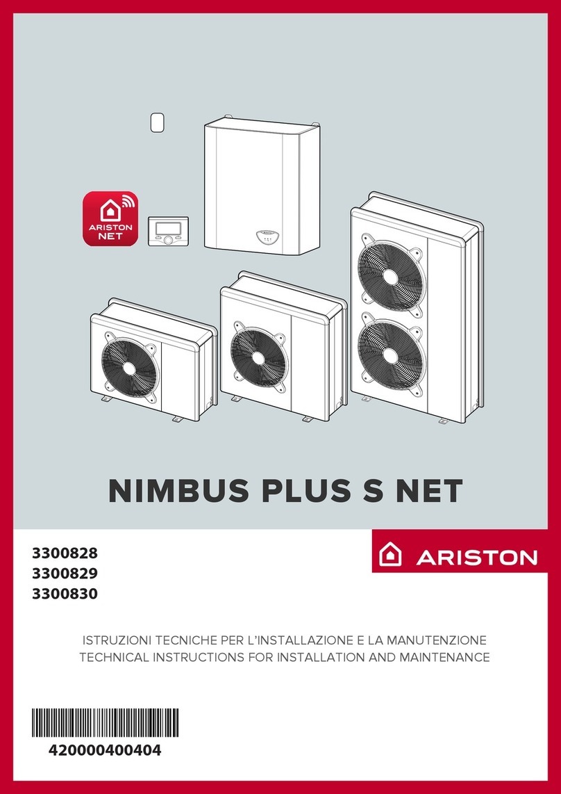 Ariston NIMBUS PLUS S NET manual