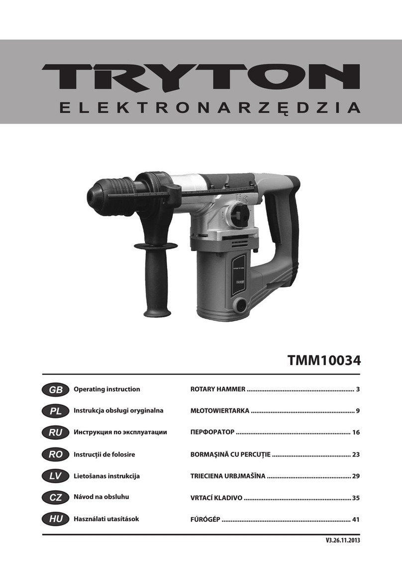 Tryton TMM10034 User manual