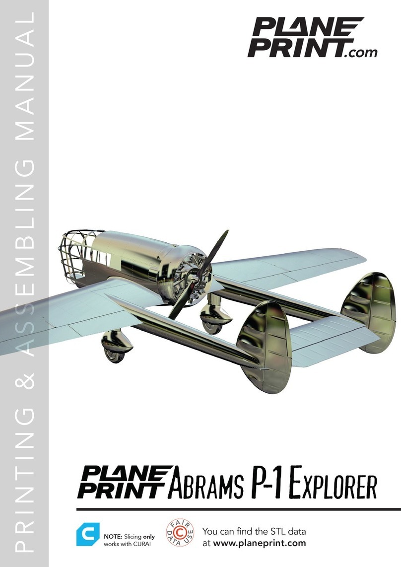 PLANEPRINT Abrams P-1 Explorer User manual