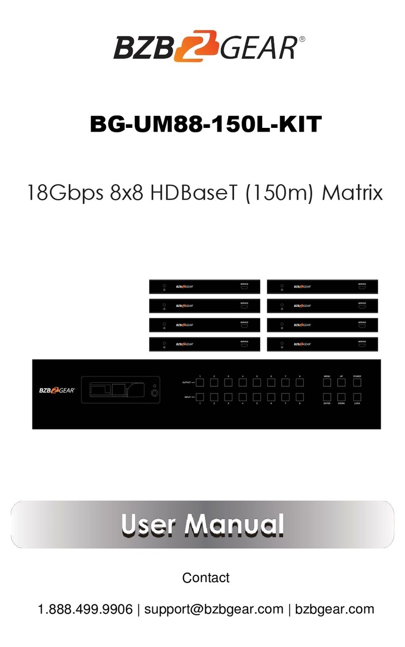 BZB Gear BG-UM88-150L-KIT User manual