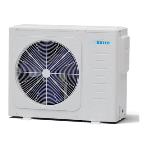 Sime SHP M PRO 010 Installation and owner's manual