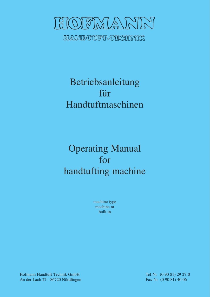 Hofmann VML 16 operating manual