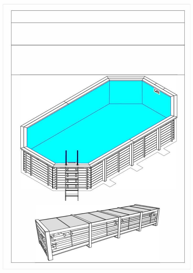 Piscine Italia JARDIN 814 Assembly instructions