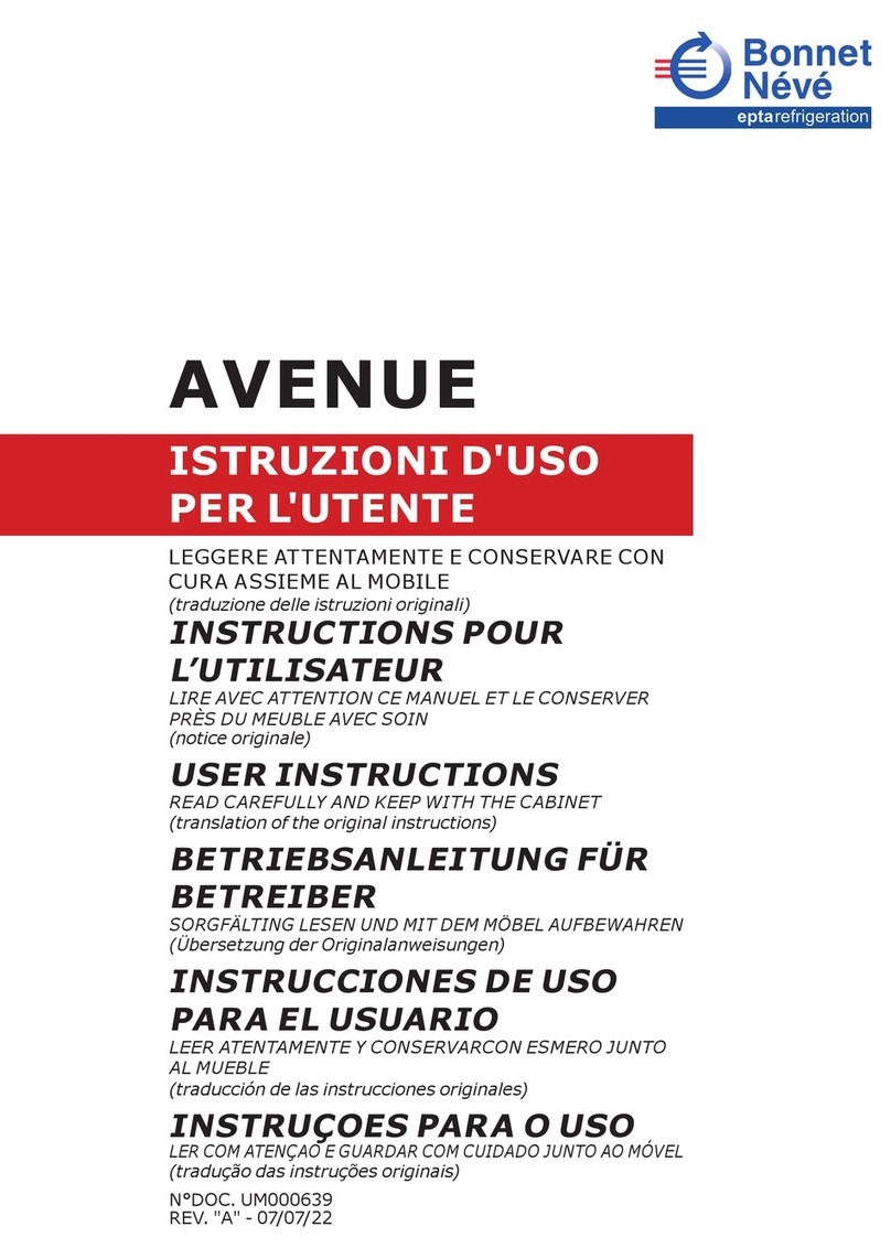 Bonnet Neve AVENUE User instructions