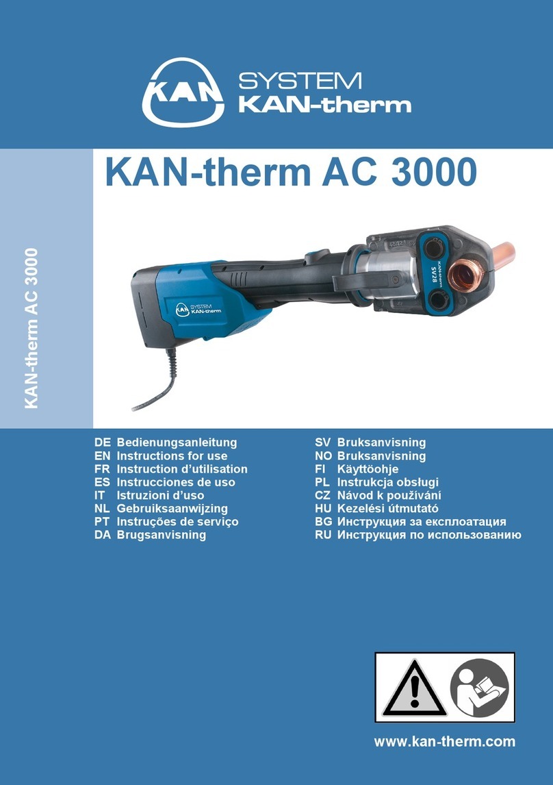 KAN-therm AC 3000 Instructions for use