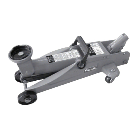 Pro-Lift F1350 owner's manual