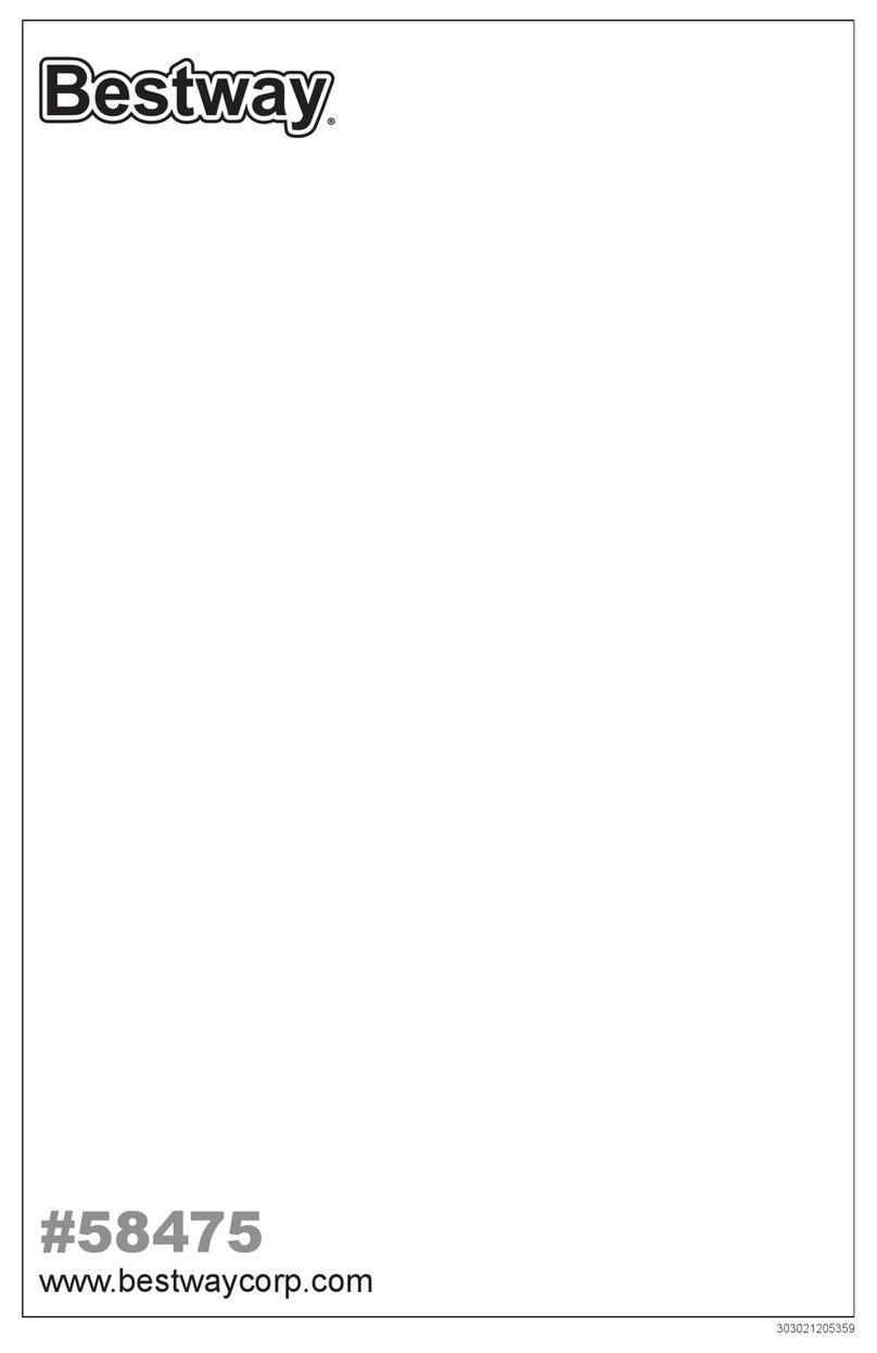 Bestway 58475 owner's manual