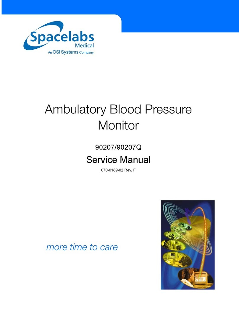 OSI Systems Spacelabs 90207 Service manual