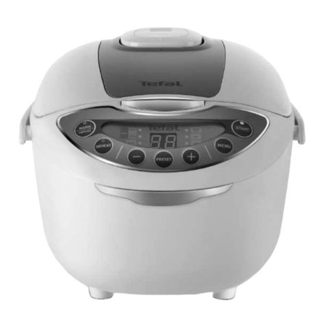 TEFAL FUZZY ELECTRONIC RK702170 manual
