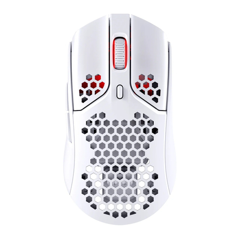 HyperX Pulsefire Haste User manual