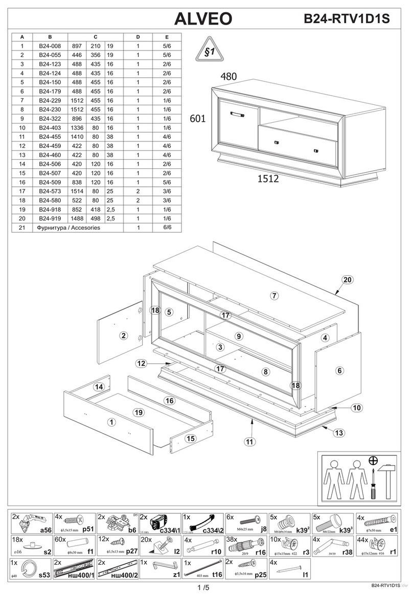 BRW ALVEO B24-RTV1D1S User manual