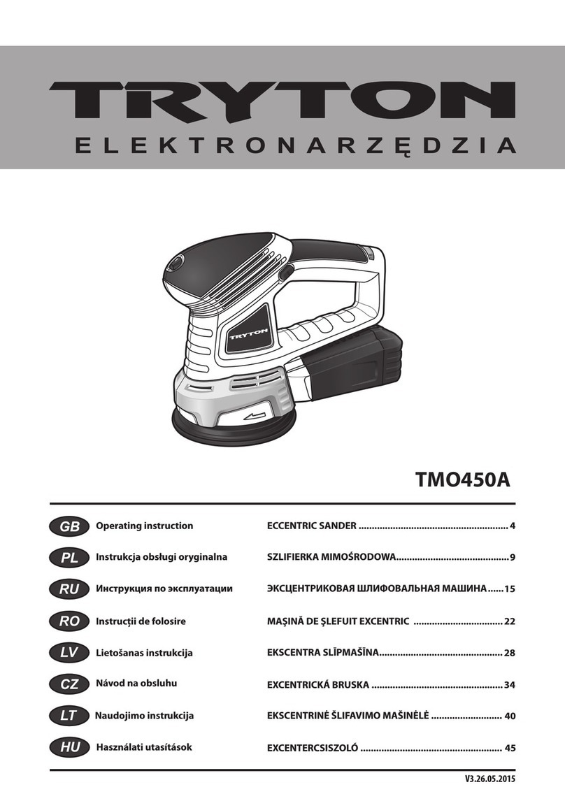 Tryton TMO450A Operating	 instruction