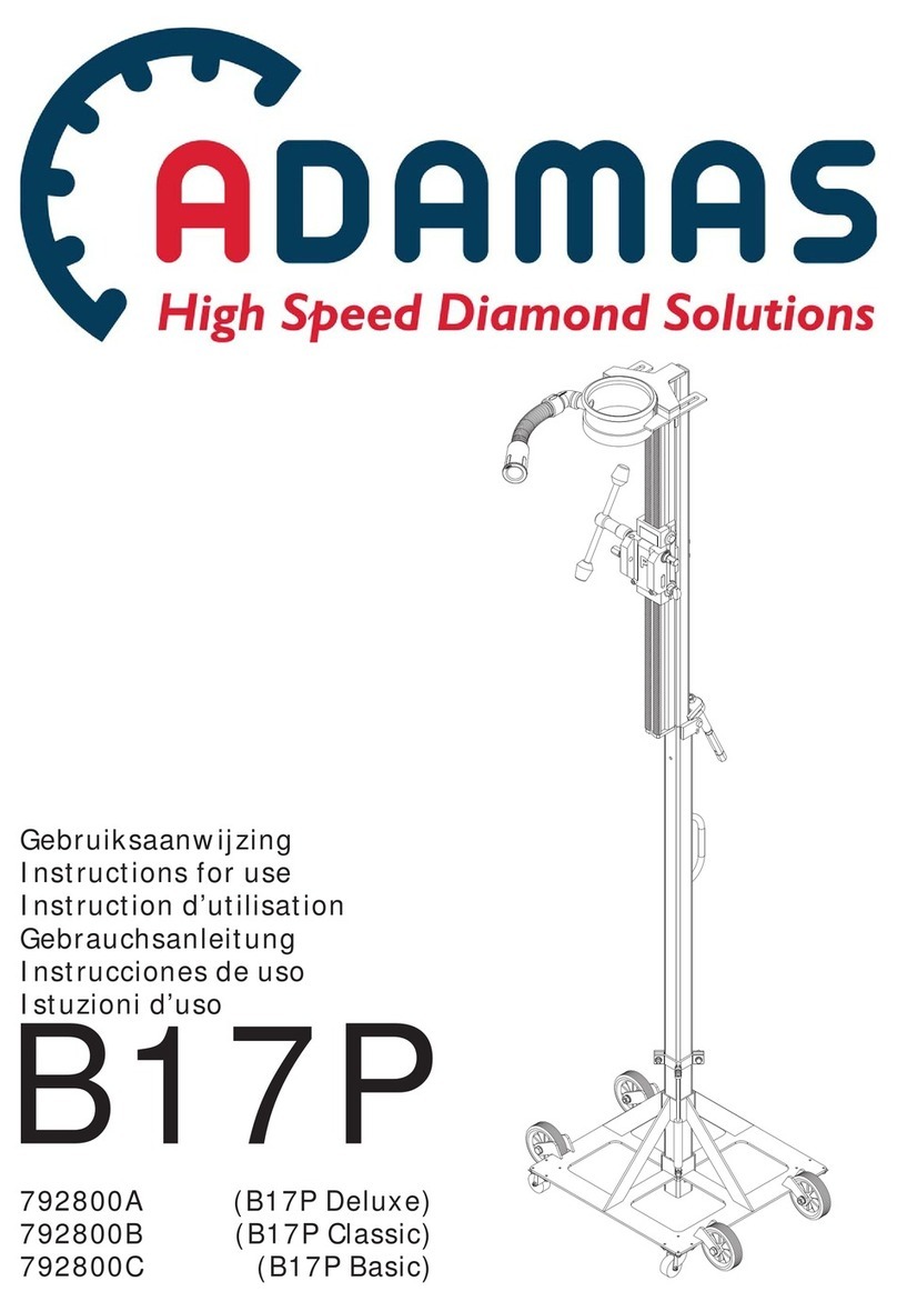 ADAMAS B17P Instructions for use