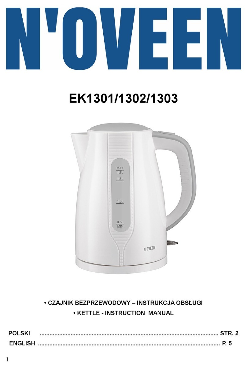 N'oveen EK1301 instruction manual