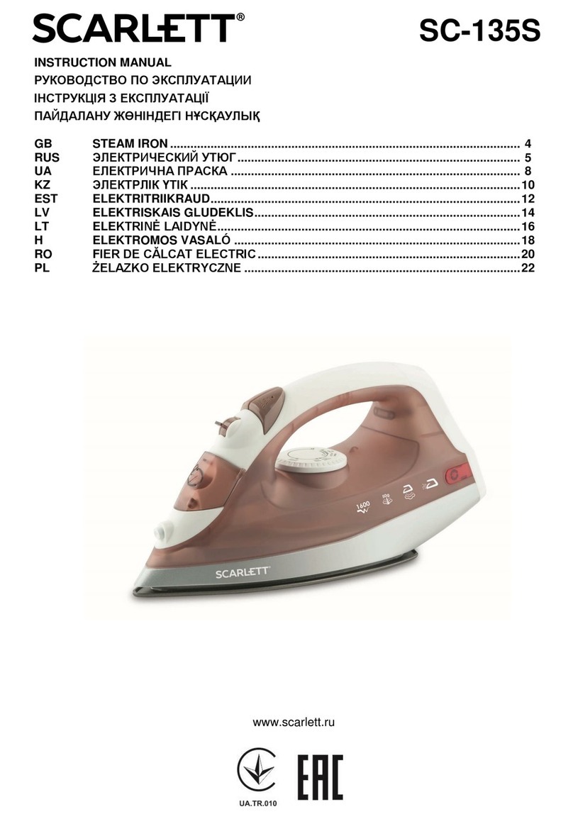 Scarlett SC-135S instruction manual
