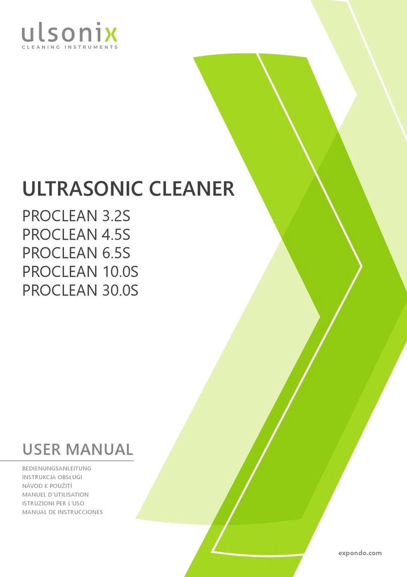 ulsonix PROCLEAN 3.2S user manual