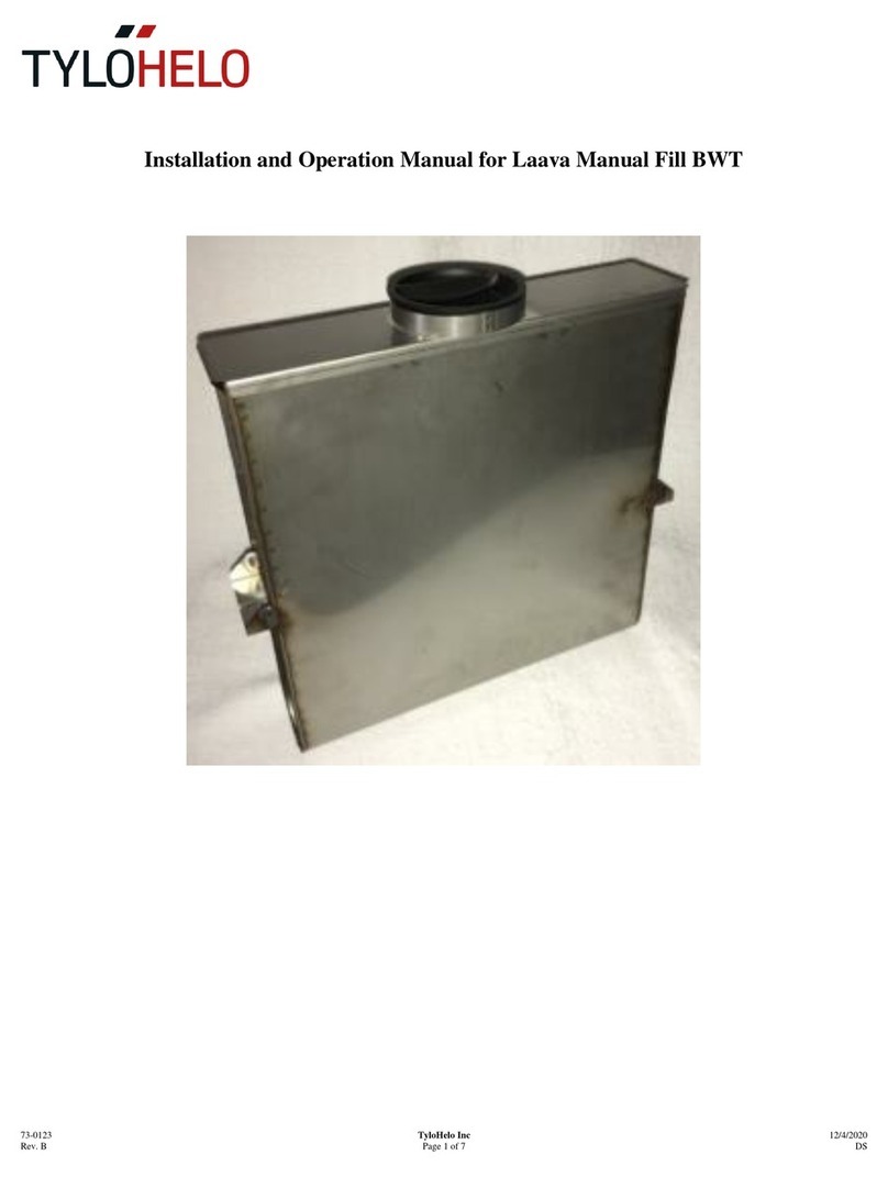 TyloHelo BWT Installation and operation manual TyloHelo BWT Installation and operation manual