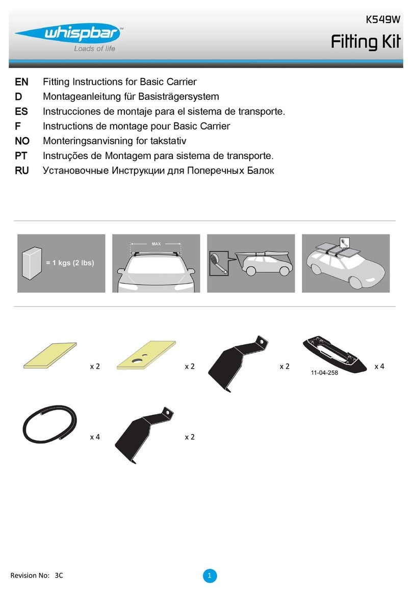 Whispbar K549W User manual