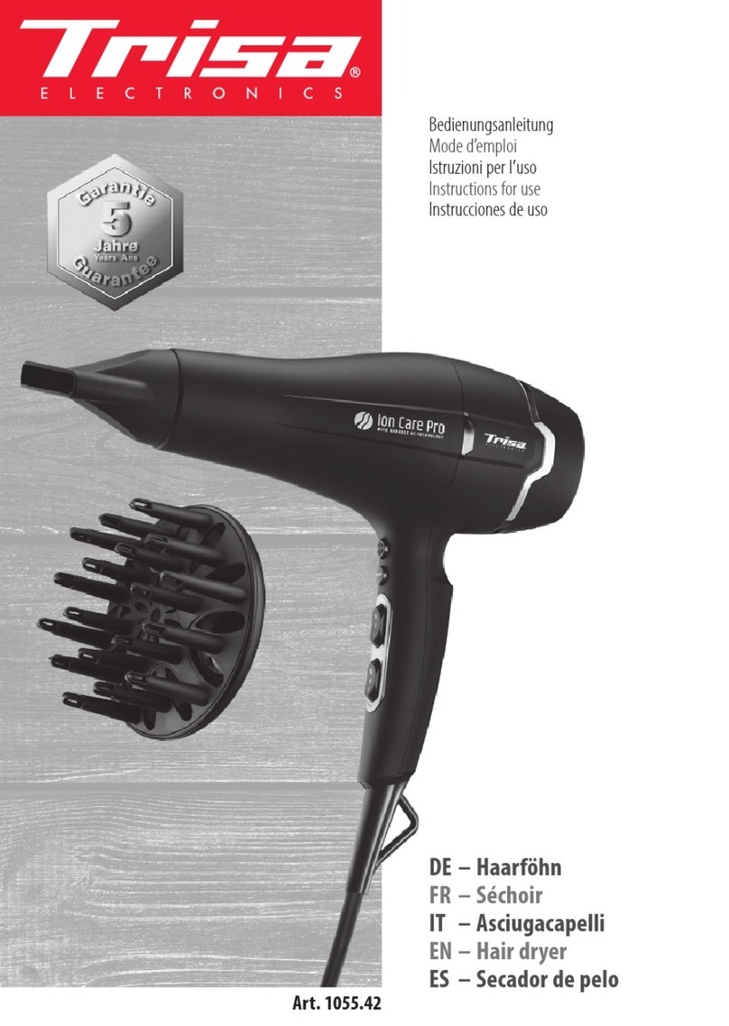 Trisa 1055.42 Instructions for use